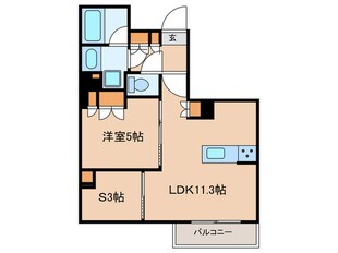 WAKABA　View　Apartmentの物件間取画像